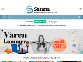 'satana.se' screenshot