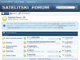 'satelitskiforum.com' screenshot