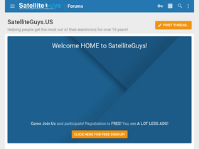 'satelliteguys.us' screenshot