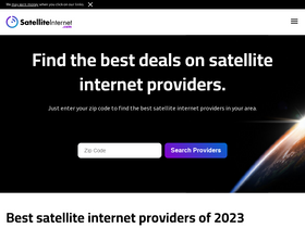 'satelliteinternet.com' screenshot