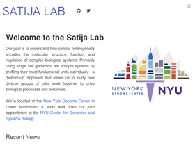 'satijalab.org' screenshot