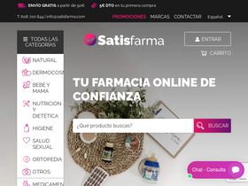 'satisfarma.com' screenshot