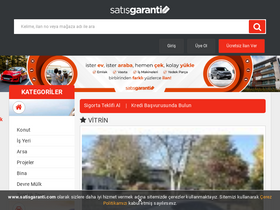 'satisgaranti.com' screenshot