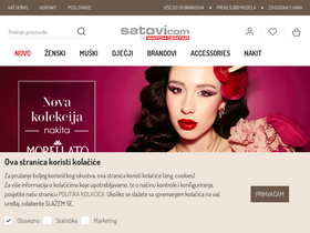 'satovi.com' screenshot