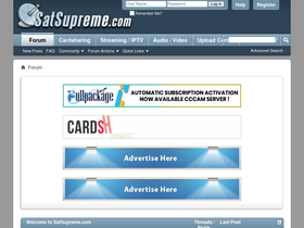 'satsupreme.com' screenshot