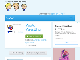 'satwcomic.com' screenshot