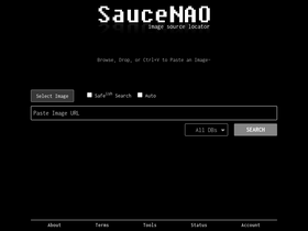 'saucenao.com' screenshot