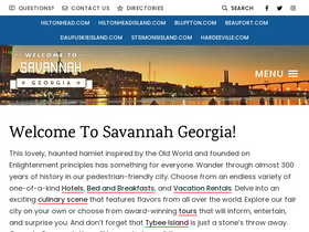 'savannah.com' screenshot