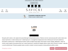 'savicki.pl' screenshot
