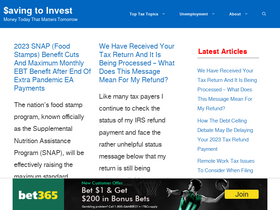 'savingtoinvest.com' screenshot