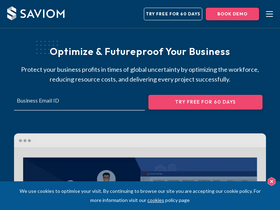 'saviom.com' screenshot