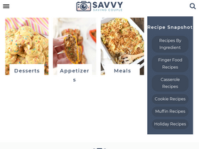 'savvysavingcouple.net' screenshot