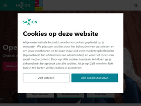 'saxion.nl' screenshot