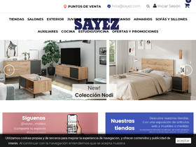 'sayez.com' screenshot