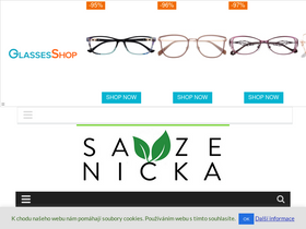'sazenicka.cz' screenshot