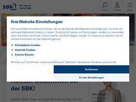 'sbk.org' screenshot