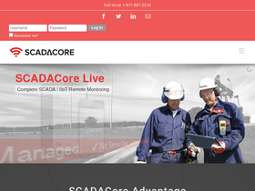 'scadacore.com' screenshot