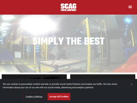 'scag.com' screenshot