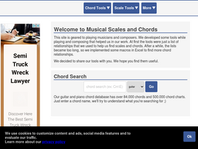 'scales-chords.com' screenshot