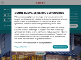 'scandichotels.dk' screenshot