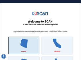 'scanhealthplan.com' screenshot