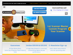'scannermaster.com' screenshot