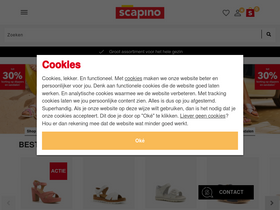 'scapino.nl' screenshot