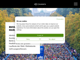 'scc-events.com' screenshot