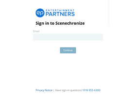'scenechronize.com' screenshot
