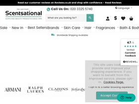 'scentsational.com' screenshot