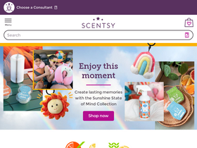 'scentsy.com' screenshot
