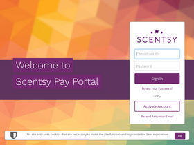 'scentsypay.com' screenshot