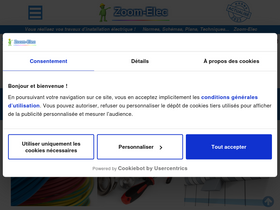'schema-electrique.net' screenshot