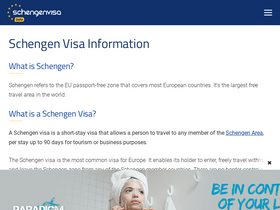 'schengenvisainfo.com' screenshot
