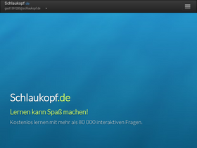 'schlaukopf.de' screenshot