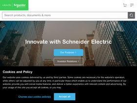 'schneider-electric.com' screenshot