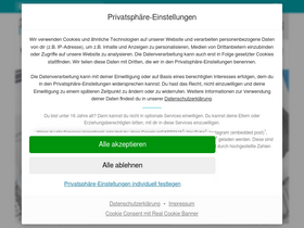 'schnittmuster-datenbank.de' screenshot
