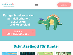 'schnitzeljagd-ideen.de' screenshot
