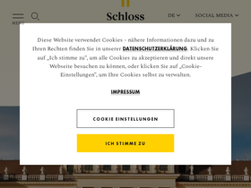 'schoenbrunn.at' screenshot