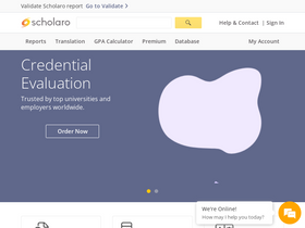 'scholaro.com' screenshot