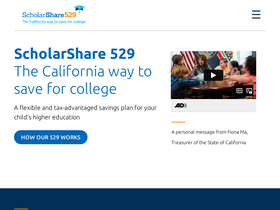 'scholarshare529.com' screenshot