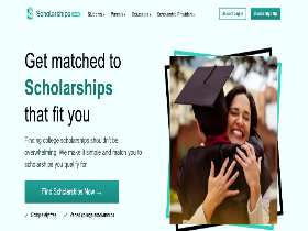 'scholarships.com' screenshot
