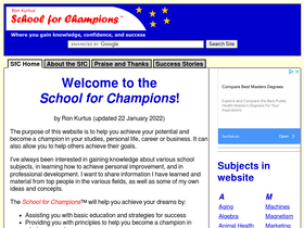 'school-for-champions.com' screenshot