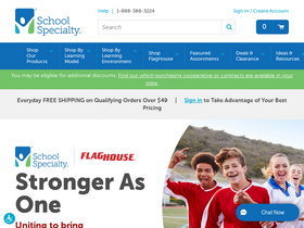 'schoolspecialty.com' screenshot