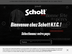 'schott-store.com' screenshot