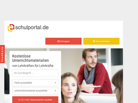 'schulportal.de' screenshot
