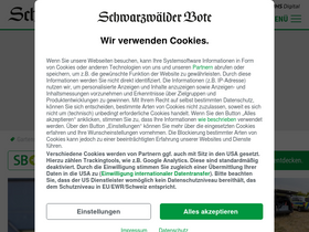 'schwarzwaelder-bote.de' screenshot