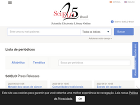'scielo.br' screenshot