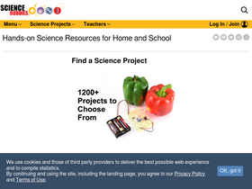 'sciencebuddies.org' screenshot