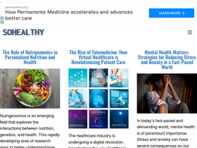 'scienceofhealthy.com' screenshot